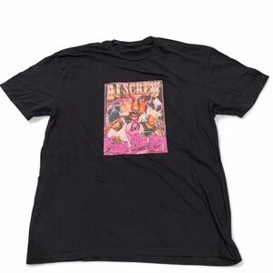 Dj screw printed t shirt size large